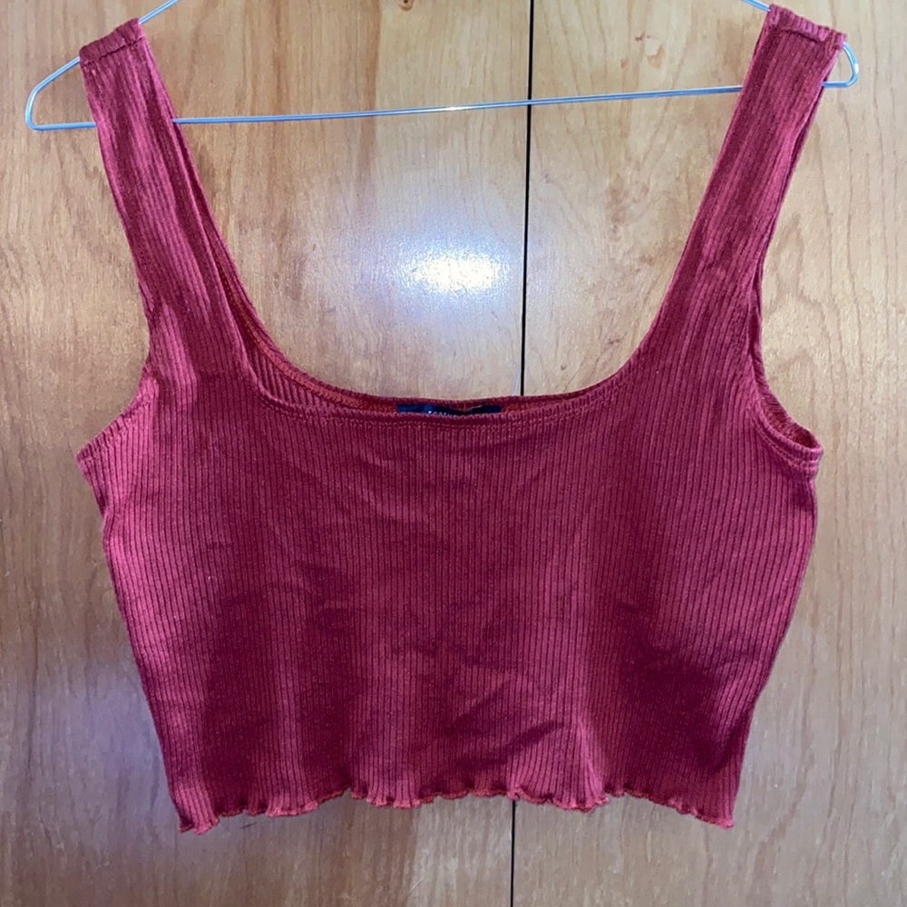 Red Crop Tank